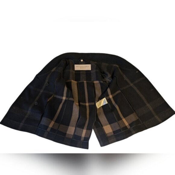Burberry Brit Wool Blend Pea Coat - Size: US 4 - Picture 5 of 15